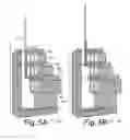 Fig. 09 - Electromagnetic transducer having a low reluctance return path
