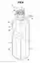 Fig. 09 - Photographic processing agent cartridge and container usable therein