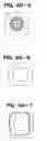 Fig. 90 - Photographic processing agent cartridge and container usable therein