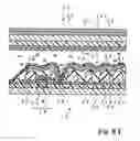 Fig. 09 - Liquid crystal display panel having reflection electrodes improved in smooth surface morphology and process for fabrication thereof