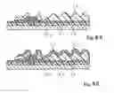 Fig. 12 - Liquid crystal display panel having reflection electrodes improved in smooth surface morphology and process for fabrication thereof