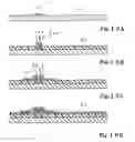 Fig. 14 - Liquid crystal display panel having reflection electrodes improved in smooth surface morphology and process for fabrication thereof