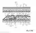 Fig. 17 - Liquid crystal display panel having reflection electrodes improved in smooth surface morphology and process for fabrication thereof
