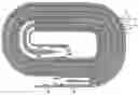 Fig. 01 - Battery including rolled electrodes and straight lead terminals