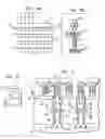 Fig. 02 - Line mask defined active areas for 8F2 DRAM cells with folded bit lines and deep trench patterns