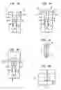 Fig. 04 - Line mask defined active areas for 8F2 DRAM cells with folded bit lines and deep trench patterns