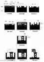 Fig. 33 - Electrochemical fabrication methods incorporating dielectric materials and/or using dielectric substrates