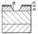 Fig. 01 - Method of manufacturing a semiconductor apparatus with a tapered aperture pattern to form a predetermined line width