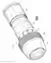 Fig. 08 - Nut seal assembly for coaxial cable system components