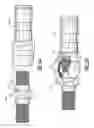 Fig. 11 - Nut seal assembly for coaxial cable system components