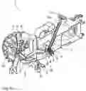 Fig. 03 - Toy vehicle, in particular tractor, with at least two steerable wheels