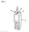 Fig. 02 - Portable telephone with bone conduction speaker