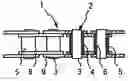 Fig. 01 - Sprocket chain comprising nitrated joint pins