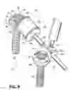 Fig. 10 - Mounting mechanisms for pedicle screws and related assemblies