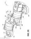 Fig. 21 - Mounting mechanisms for pedicle screws and related assemblies