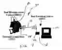 Fig. 08 - System and method for measuring the linear and rotational acceleration of a body part