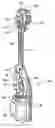 Fig. 01 - Electric toothbrush having a flexible drive shaft