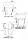 Fig. 07 - Collapsible and/or erectable floral containers
