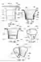 Fig. 13 - Collapsible and/or erectable floral containers