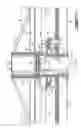 Fig. 06 - Apparatus for longitudinally aligning concrete blocks on a conveyor