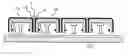 Fig. 01 - Self-stiffened panels of preimpregnated composite and manufacturing process for components of such panels