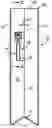 Fig. 01 - Top filled reclosable package with separate membrane and method for forming and filling the same