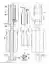 Fig. 04 - Concrete anchor installation tool for use to install overhead a concrete drive anchor with or without pretied wires, from the floor, for suspension of tubing, suspended ceilings or other items