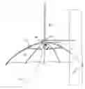 Fig. 04 - Tree mounted umbrella assembly and method of application