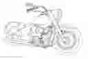 Fig. 01 - Motorcycle engine guard with retractable footrests