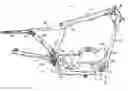 Fig. 01 - Engine mounting system for a motorcycle