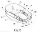Fig. 03 - Computer peripheral with cable reeling device