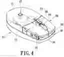 Fig. 05 - Computer peripheral with cable reeling device