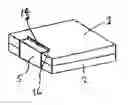 Fig. 01 - Air tight toggle cosmetic compact
