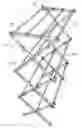 Fig. 01 - Collapsible laundry rack
