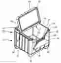 Fig. 01 - Insulated container with access door