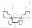 Fig. 07 - Dispenser for separately dispensing wet and dry paper in the shape of a conventional roll of toilet paper