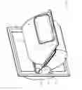 Fig. 20 - Dispenser for separately dispensing wet and dry paper in the shape of a conventional roll of toilet paper