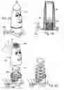 Fig. 09 - Holder construction particularly useful for holding and dispensing pressure-flowable products, such as ice-cream or other relatively soft foods