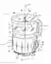 Fig. 01 - Food processing appliance with indicator