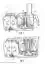 Fig. 02 - Transmission piece for food processor with different tools
