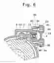 Fig. 07 - Damping and mounting structure for a motor