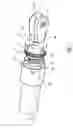 Fig. 02 - Reversible locking device on a structure of a connector with adjustable positioning