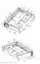 Fig. 01 - Sheet feeder with stacking member lifted by planetary gear system