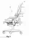 Fig. 06 - Back construction for seating unit having inverted U-shaped frame