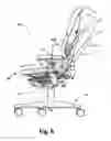 Fig. 07 - Back construction for seating unit having inverted U-shaped frame