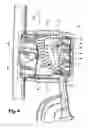 Fig. 09 - Back construction for seating unit having inverted U-shaped frame