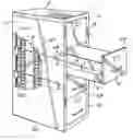 Fig. 01 - Anti-tip interlocking linkage mechanism for vertical cabinets