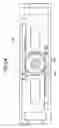 Fig. 20 - Anti-tip interlocking linkage mechanism for vertical cabinets