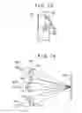 Fig. 14 - Display apparatus provided with a light-emitting glass face panel having an inner surface coated with a phosphor layer
