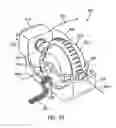 Fig. 10 - Input device including a wheel assembly for scrolling an image in multiple directions